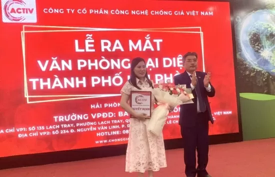 Công ty CP Công nghệ chống giả Việt Nam khai trương văn phòng tại Hải Phòng