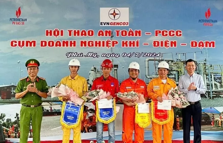 PV GAS SE giành giải Nhất tại Hội thao An toàn-Phòng cháy chữa cháy cụm Khí-Điện-Đạm Đông Nam Bộ 2024