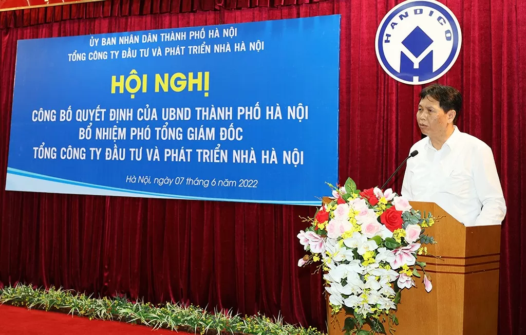 Hà Nội: Kỷ luật Phó tổng giám đốc Tổng Công ty HANDICO Mai Xuân Vinh