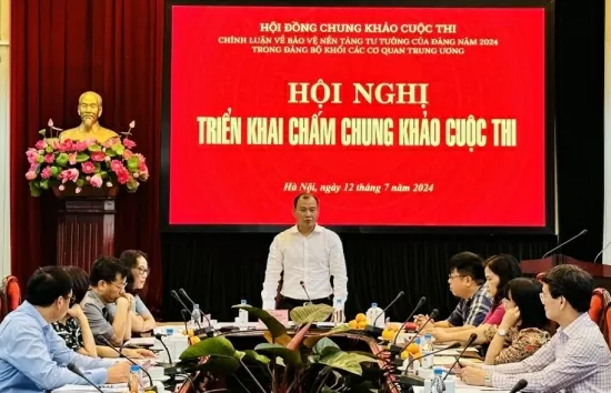 196 tác phẩm lọt vòng chung khảo Cuộc thi bảo vệ nền tảng tư tưởng của Đảng năm 2024