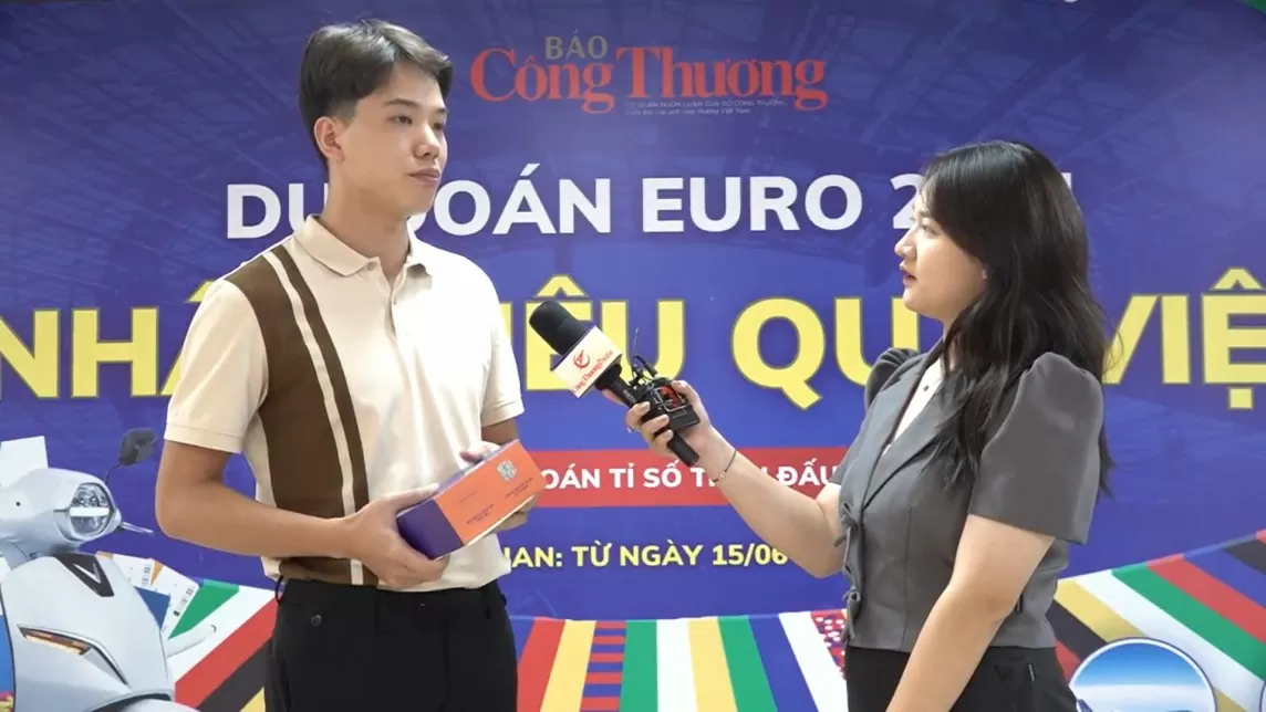 Nóng: Nhận nhiều quà "khủng" cùng Báo Công Thương ở trận chung kết EURO 2024