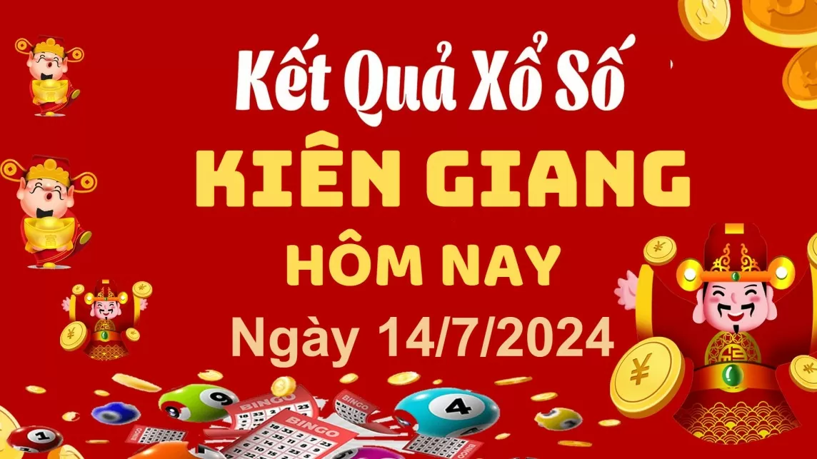 XSKG 14/7, Kết quả xổ số  Kiên Giang hôm nay 14/7/2024, KQXSKG Chủ nhật ngày 14 tháng 7