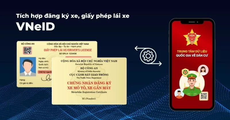 Cách tích hợp giấy tờ xe vào ứng dụng VNeID bằng điện thoại nhanh nhất