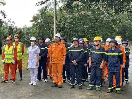 Nhiệt điện Phả Lại sẵn sàng ứng phó khi có sự cố tràn dầu