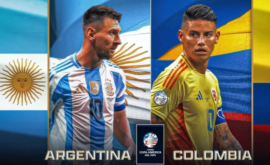 Trận chung kết Copa America giữa Argentina và Colombia sẽ diễn ra lúc 7h00 ngày 15/7