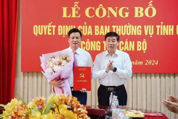 Điều động, bổ nhiệm nhân sự chủ chốt ở Thái Nguyên, Yên Bái và nhiều tỉnh phía Nam