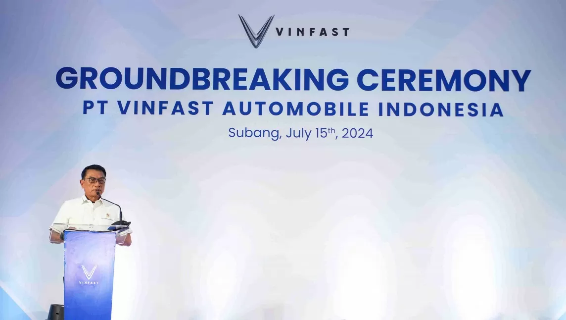 Vinfast chính thức động thổ nhà máy lắp ráp xe điện tại Indonesia