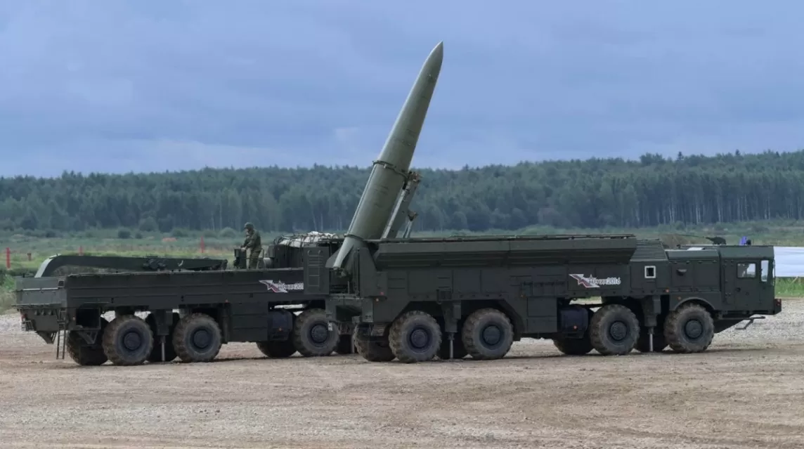 Hệ thống tên lửa Iskander-M (Ảnh: Sputnik))