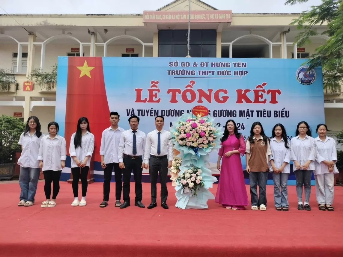 Trường Trung học phổ thông Đức Hợp: Điểm sáng ở 'ngôi trường hạnh phúc'