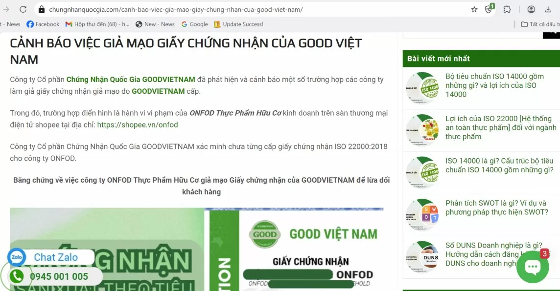 5 cách để phát hiện, nhận diện các giấy chứng nhận ISO giả mạo