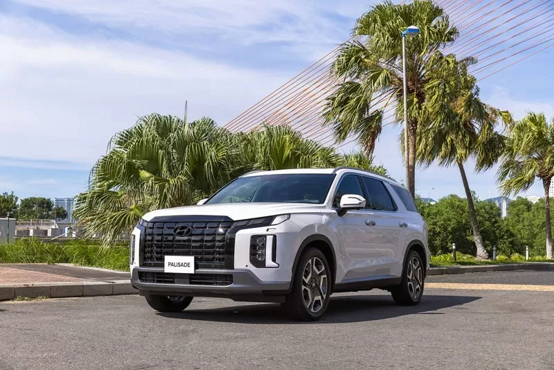 Phiên bản Hyundai Palisade đang phân phối tại thị trường Việt Nam. Ảnh: Hyundai.