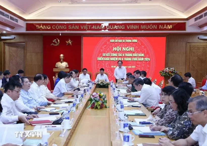 Ban Chỉ đạo 35 tổ chức Hội nghị sơ kết 6 tháng đầu năm, triển khai nhiệm vụ 6 tháng cuối năm