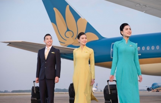 vietnam airlines la hang hang khong dung gio nhat viet nam