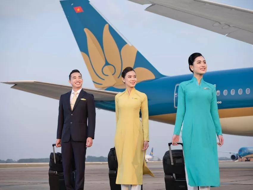 Vietnam Airlines là hãng hàng không đúng giờ nhất Việt Nam