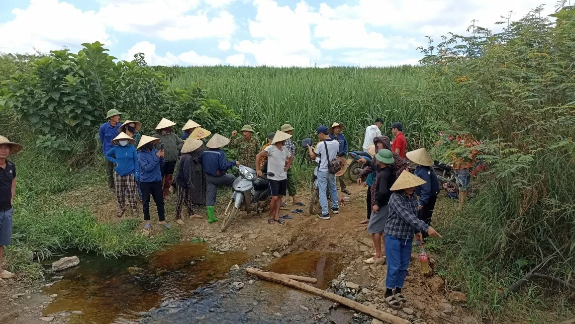 Trang trại lợn của Công ty Tâm Việt đang ‘bức tử’ khe Sào