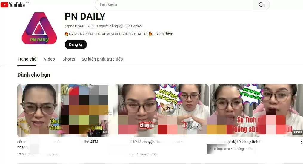 Kênh Youtube PN DAILY tạo diễn đàn "chửi thề", cổ xúy hành vi vi phạm pháp luật?