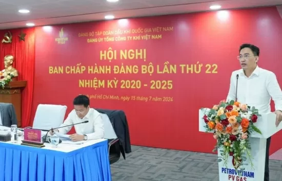 Hội nghị Ban Chấp hành Đảng bộ PV GAS lần thứ 22, nhiệm kỳ 2020-2025