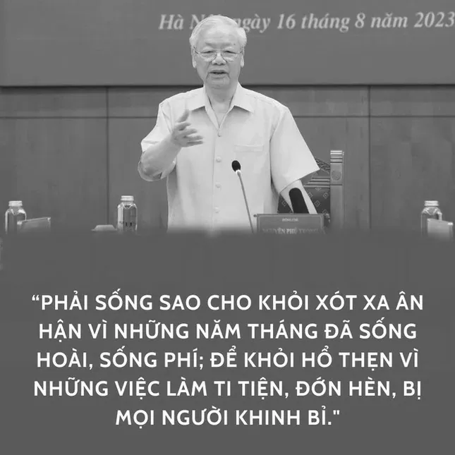 Suy ngẫm về câu chuyện 'nhờ cậy' và 'thiệp báo hỷ' của Tổng Bí thư Nguyễn Phú Trọng