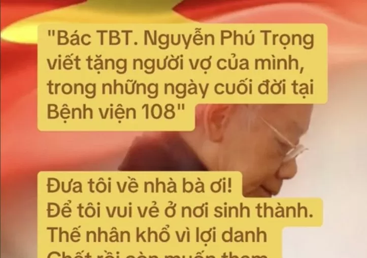 Bày tỏ tình cảm tiếc thương Tổng Bí thư là đáng quý nhưng cần tỉnh táo!