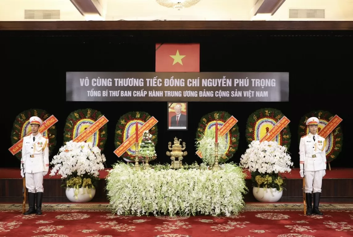 Chùm ảnh: Lễ viếng Tổng Bí thư Nguyễn Phú Trọng tại TP. Hồ Chí Minh Chùm ảnh: Lễ viếng Tổng Bí thư Nguyễn Phú Trọng tại TP. Hồ Chí Minh