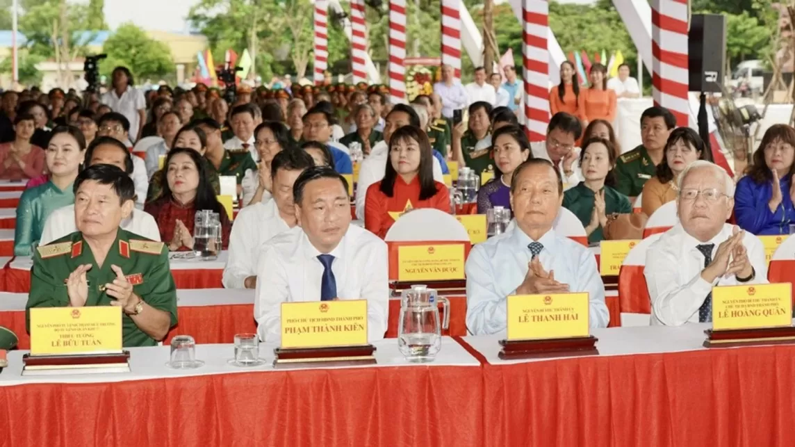 TP. Hồ Chí Minh: Khánh thành Đền thờ Anh hùng liệt sĩ Rừng Sác - Cần Giờ