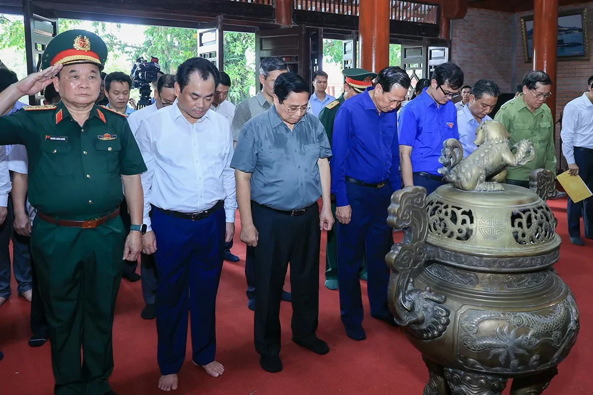 Khu di tích lịch sử Quốc gia 27/7 là nơi vào ngày 27/7/1947 diễn ra cuộc mít tinh trọng thể gồm 300 cán bộ, bộ đội và đại diện các tầng lớp nhân dân địa phương họp mặt nghe công bố bức thư của Bác Hồ, ghi nhận sự ra đời Ngày Thương binh - Liệt sĩ - Ảnh: V