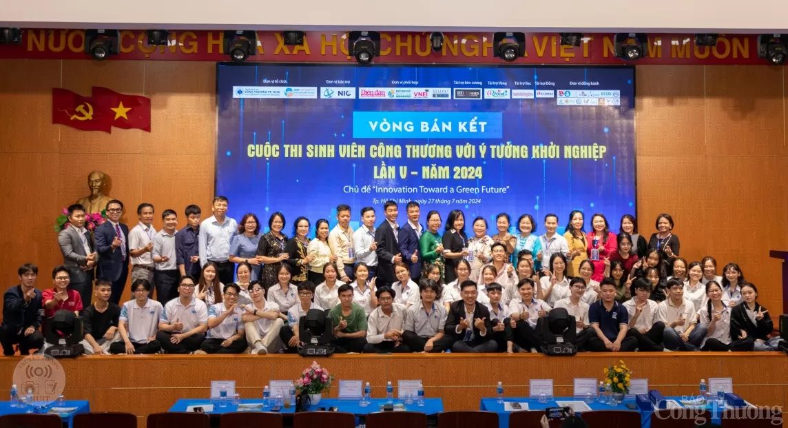 Cuộc thi Sinh viên Công Thương với ý tưởng khởi nghiệp 2024: Nhiều ý tưởng được đầu tư thiên thần