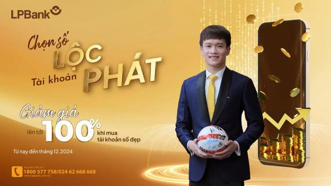 Sở hữu tài khoản Lộc Phát tại kho số đẹp của LPBank