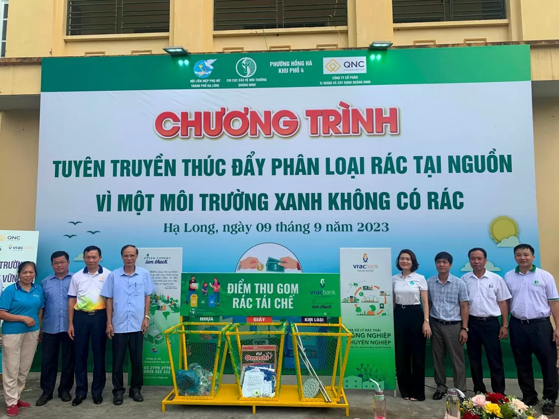 Ngân hàng rác và câu chuyện kinh tế tuần hoàn ở Quảng Ninh