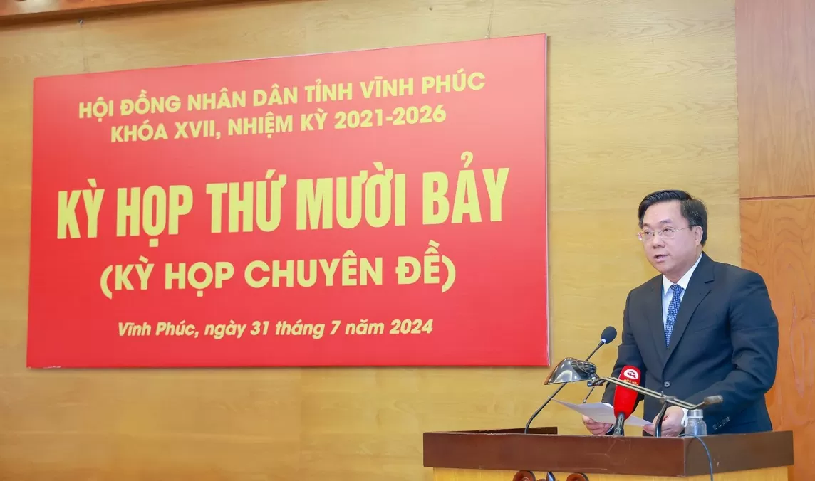 Vĩnh Phúc: Bầu Chủ tịch UBND tỉnh nhiệm kỳ 2021-2026