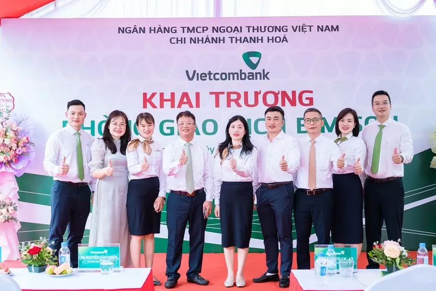 Vietcombank Thanh Hóa chính thức đưa vào hoạt động Phòng giao dịch Bỉm Sơn