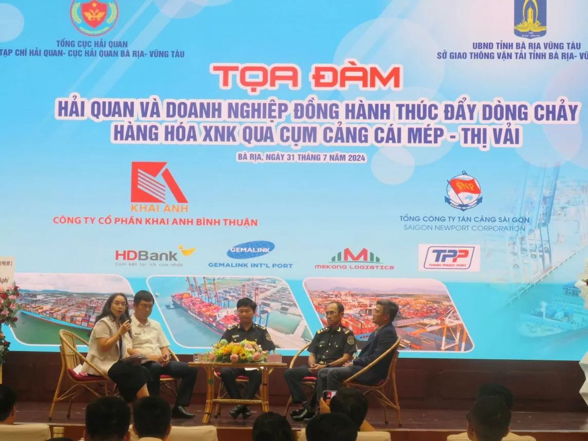 Thúc đẩy dòng chảy hàng hóa qua cụm cảng Cái Mép - Thị Vải