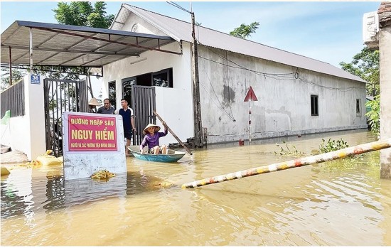 ngap lut o ngoai thanh ha noi bo nong nghiep nhan dinh nguyen nhan