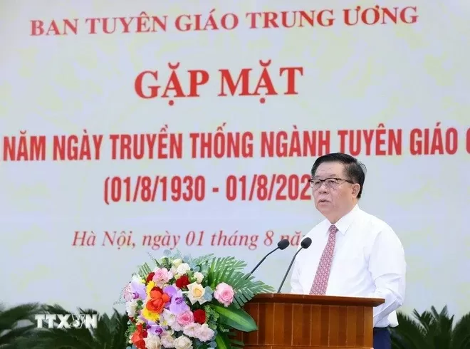 Trưởng Ban Tuyên giáo Trung ương Nguyễn Trọng Nghĩa: Ngành Tuyên giáo cần làm tốt vai trò 'đi trước, mở đường'