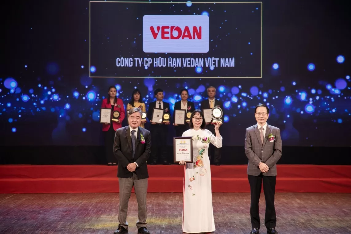 Vedan Việt Nam – 9 năm liên tiếp vinh dự nhận chứng nhận “Top 10 nhãn hiệu nổi tiếng Việt Nam”