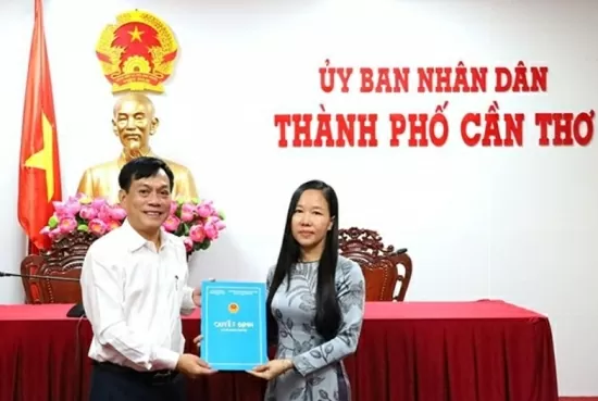 Bà Hoàng Thị Thanh Thủy giữ chức Phó Giám đốc Sở Công Thương Cần Thơ