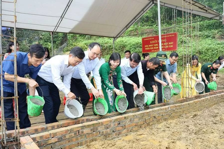 Lào Cai: Hơn 53 tỷ đồng ủng hộ phong trào “Chung tay xóa nhà tạm, nhà dột nát đến năm 2025”