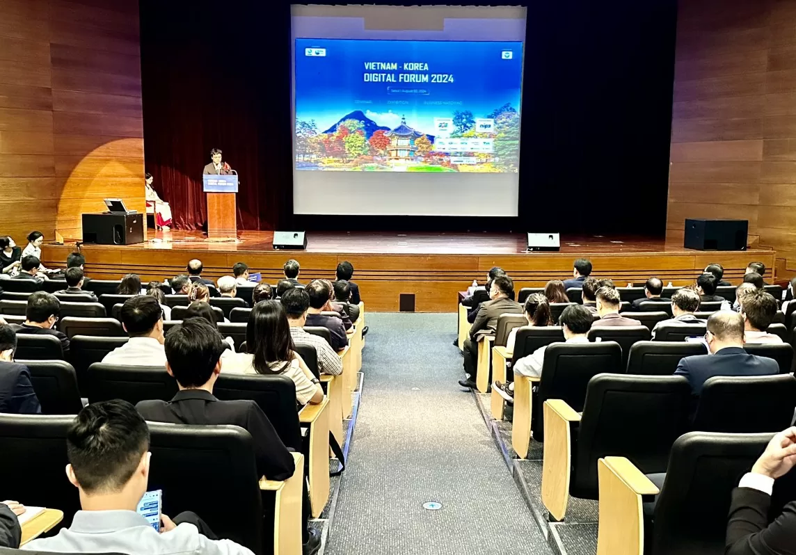 Diễn đàn số Việt Nam - Hàn Quốc (Vietnam - Korea Digital Forum 2024) lần thứ nhất