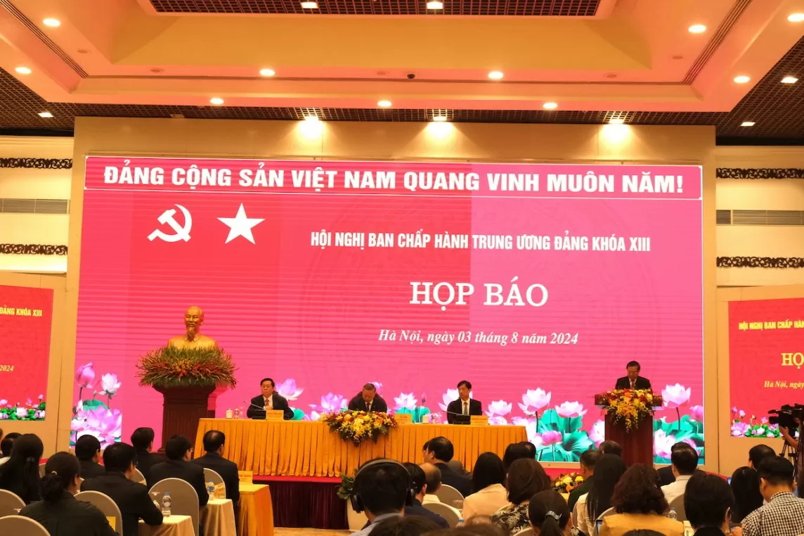 Họp báo của Tổng Bí thư Ban chấp hành Trung ưởng Đảng Cộng sản Việt Nam khoá XIII