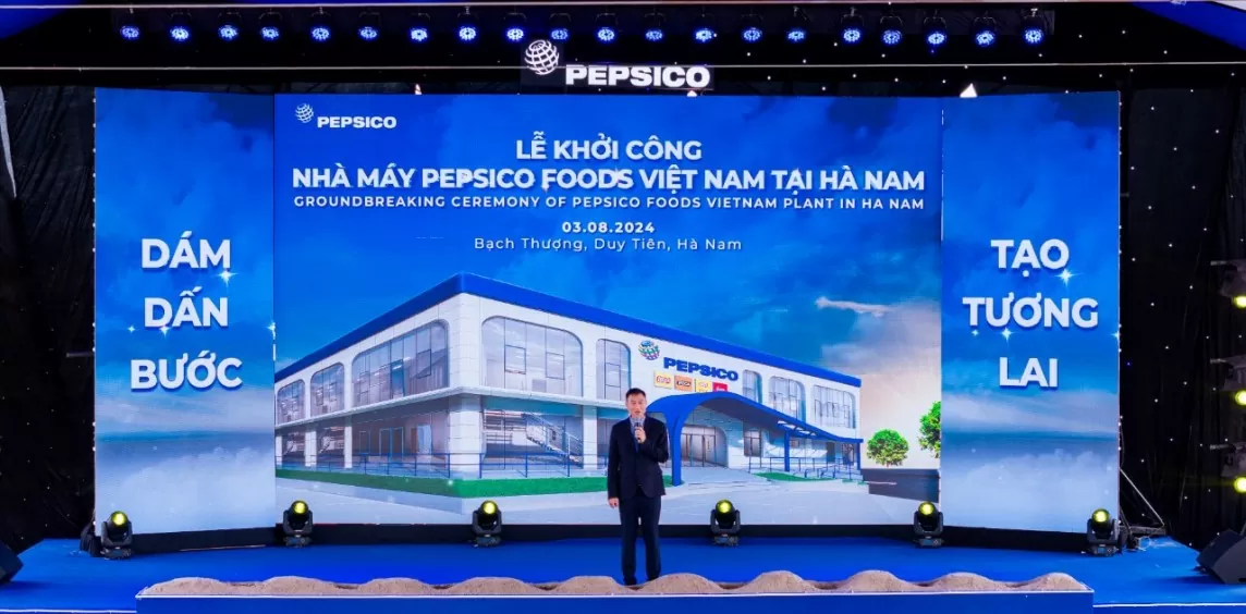 PepsiCo Foods Việt Nam khởi công xây dựng nhà máy 90 triệu USD tại Hà Nam