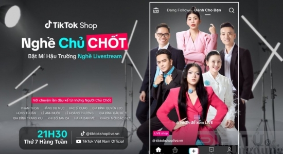 tiktok shop chinh thuc ra mat chuong trinh thuc te nghe chu chot