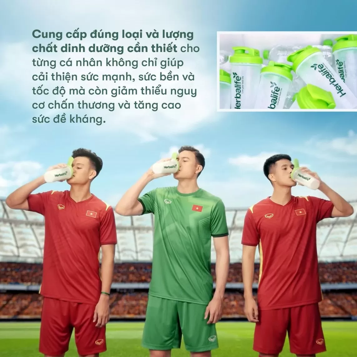 Herbalife - Đối tác chiến lược lâu dài của thể thao Việt Nam