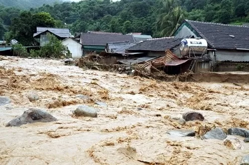 Cảnh báo lũ quét, sạt lở đất do mưa lũ trên khu vực tỉnh Hà Giang