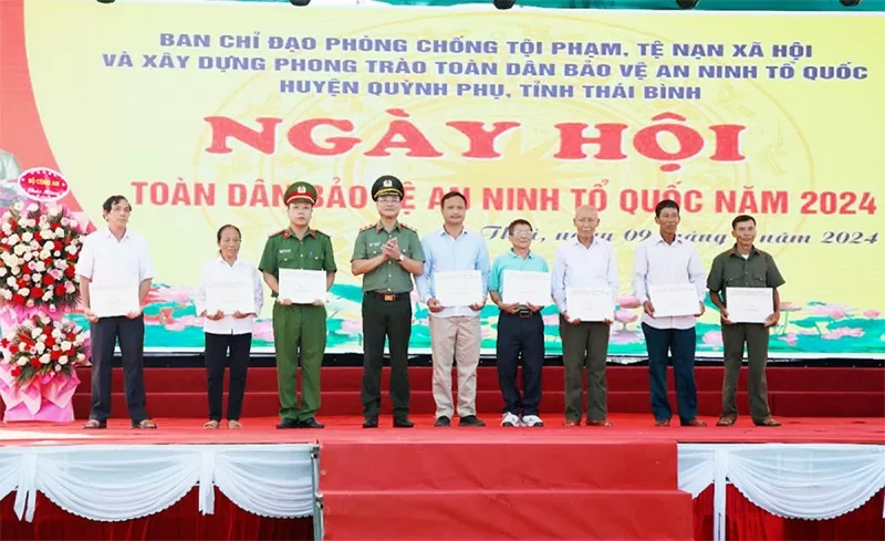 Thái Bình tổ chức “Ngày hội toàn dân bảo vệ an ninh Tổ quốc”