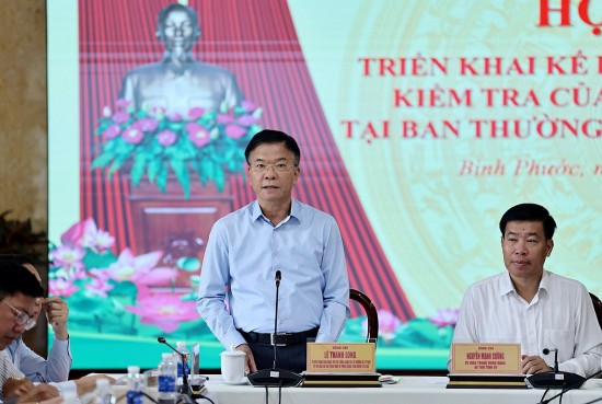 ban chi dao trung uong ve phong chong tham nhung tieu cuc lam viec voi tinh binh phuoc