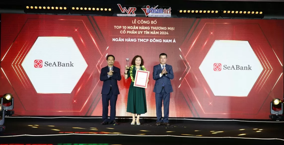 SeABank được vinh danh Top 50 Công ty đại chúng uy tín và hiệu quả