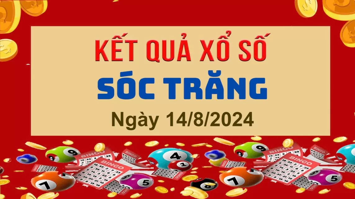 XSST 14/8, Xem kết quả xổ số Sóc Trăng hôm nay 14/8/2024, xổ số Sóc Trăng ngày 14 tháng 8