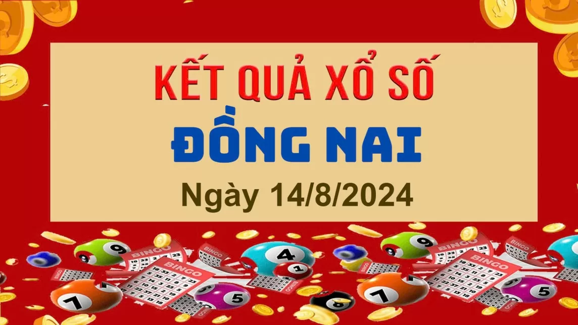 XSDN 14/8, Xem kết quả xổ số Đồng Nai hôm nay 14/8/2024, xổ số Đồng Nai ngày 14 tháng 8