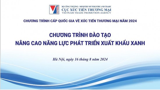 chuong tri nh da o tao nang cao nang luc phat trie n xuat kha u xanh se dien ra ngay 168