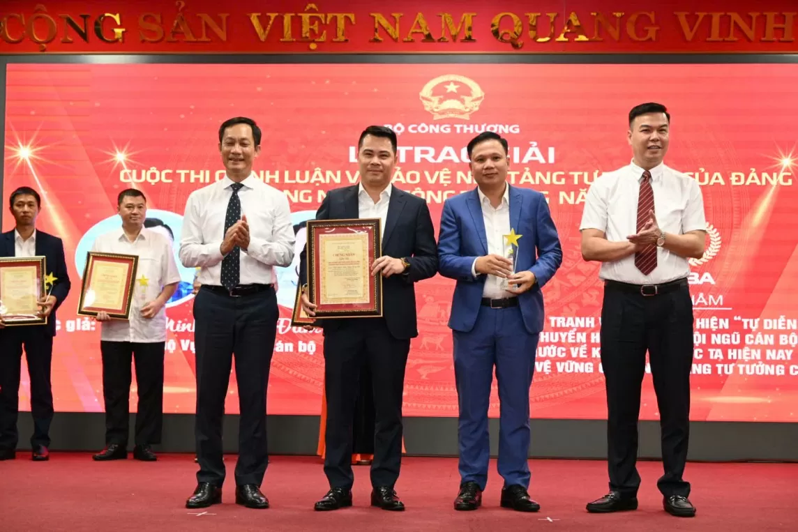 28 tác phẩm đạt giải Cuộc thi viết Bảo vệ nền tảng tư tưởng của Đảng ngành Công Thương